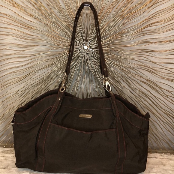 Zealand Nylon Travel Double Handle Three Entry Shoulder Bag - Picture 1 of 17